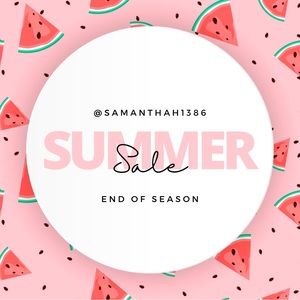 End Of Summer Sale!